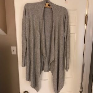 Barefoot Dreams Calypso Gray Cardigan-worn once!